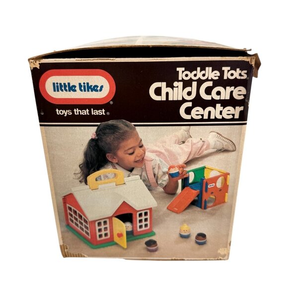 Vintage Little Tikes Toddle Tots Child Care Center 0980 1989 With Box - Picture 14 of 16